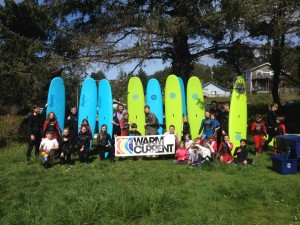 Thanks to our Kids Zone partners, Warm Current, for our great Surf Camps!